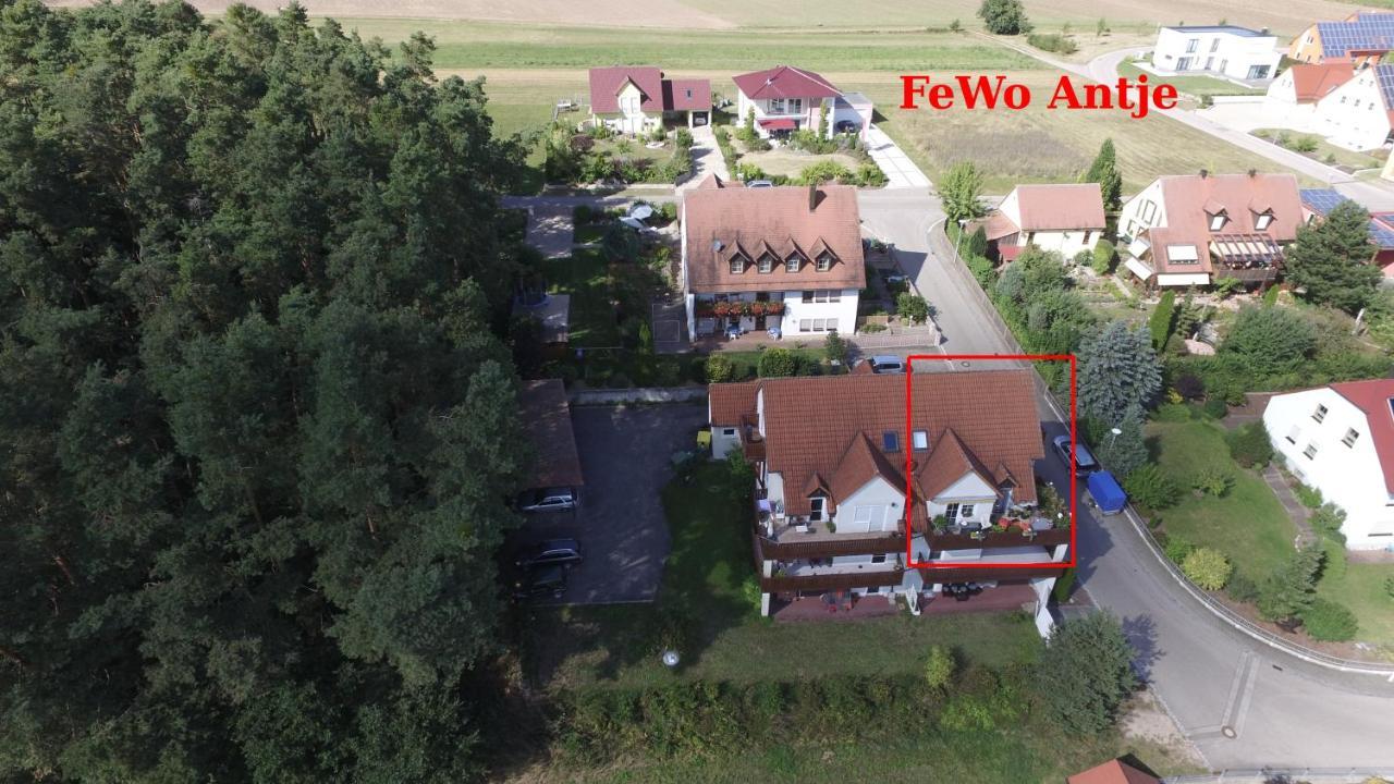 Ferienwohnung Fraenkisches Seenland - Fewo Antje Mitteleschenbach Exterior photo